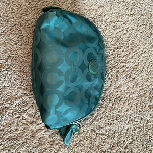 New coach opt art cosmetic bag